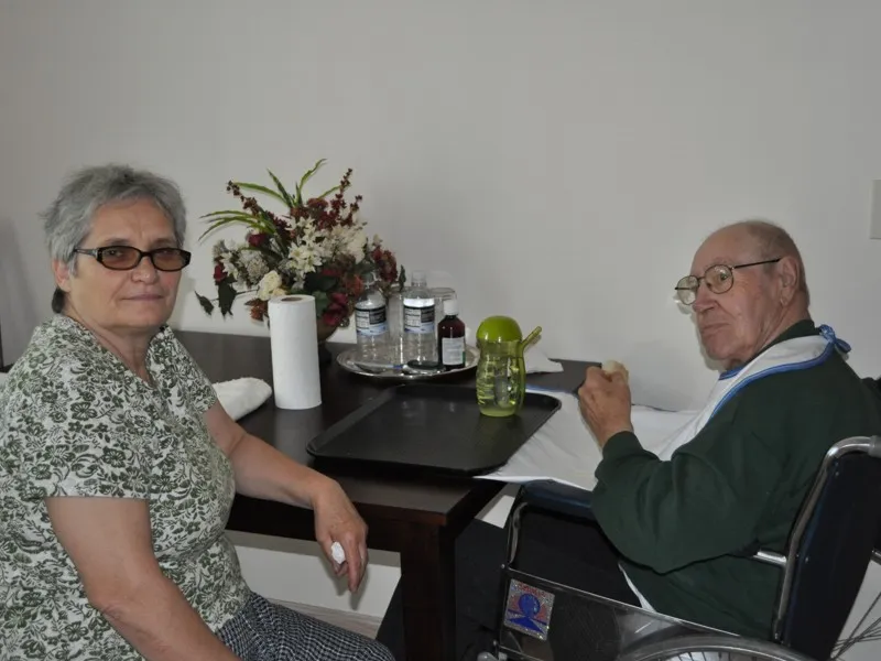 A welcoming corner of our Avon Lake care home